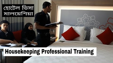 Housekeeping Professional Training Step by Step Part - 1