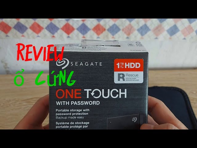 Seagate backup plus slim 1tb - Review ổ cứng Seagate one touch HDD