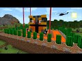 BUILDING MOST SECURE HOUSE INSIDE MINECRAFT !! DON'T BREAK IN TO THIS BUNKER !! Minecraft Mods