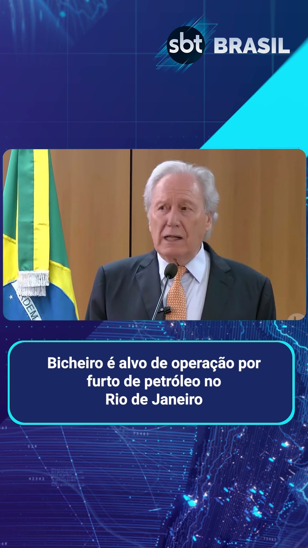 Bicheiro é alvo de operação por furto de petróleo no Rio de Janeiro | SBT Brasil (05/02/25)