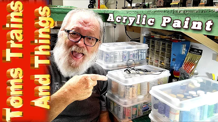 Back To Basics - Building A Model Railroad - Acrylic Paint