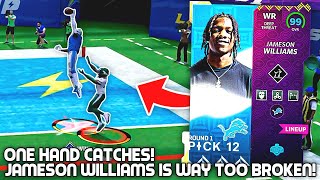 Jameson Williams Is WAY TOO BROKEN! One Hand Catches! Madden 22