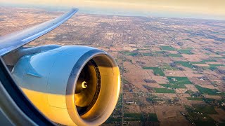 GE90 ENGINE ROAR! Air Canada 777-300ER GORGEOUS Evening Takeoff from Toronto Pearson [4K]