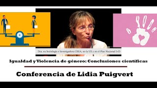 Igualdad de género y Educación: Conclusiones científicas (conferencia de Lidia Puigvert)