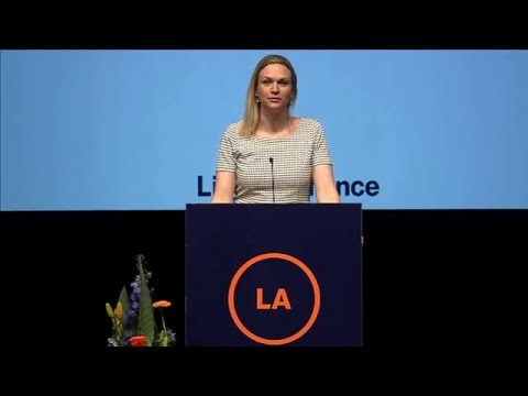 Videobillede: Merete Riisagers (LA) landsmødetale i 2016 om skolen