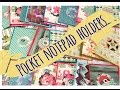 Craft Fair Idea #7:  Pocket Notepad Holders *BEST SELLERS* 2016