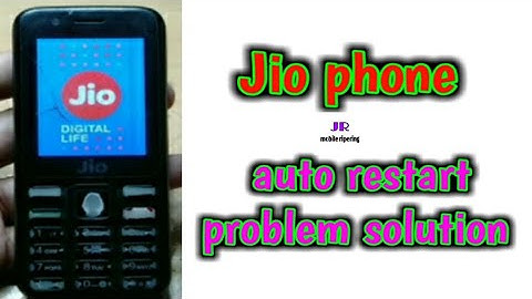 Jio mobile auto restart problem solution | Jio phone auto restart problem | Jio phone factory reset