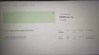 BTC Mining Room Update- RX580 Rig on HiveOS- 5600xt @ 106,300 Shares & $4.51 USD Daily Profitability screenshot 4