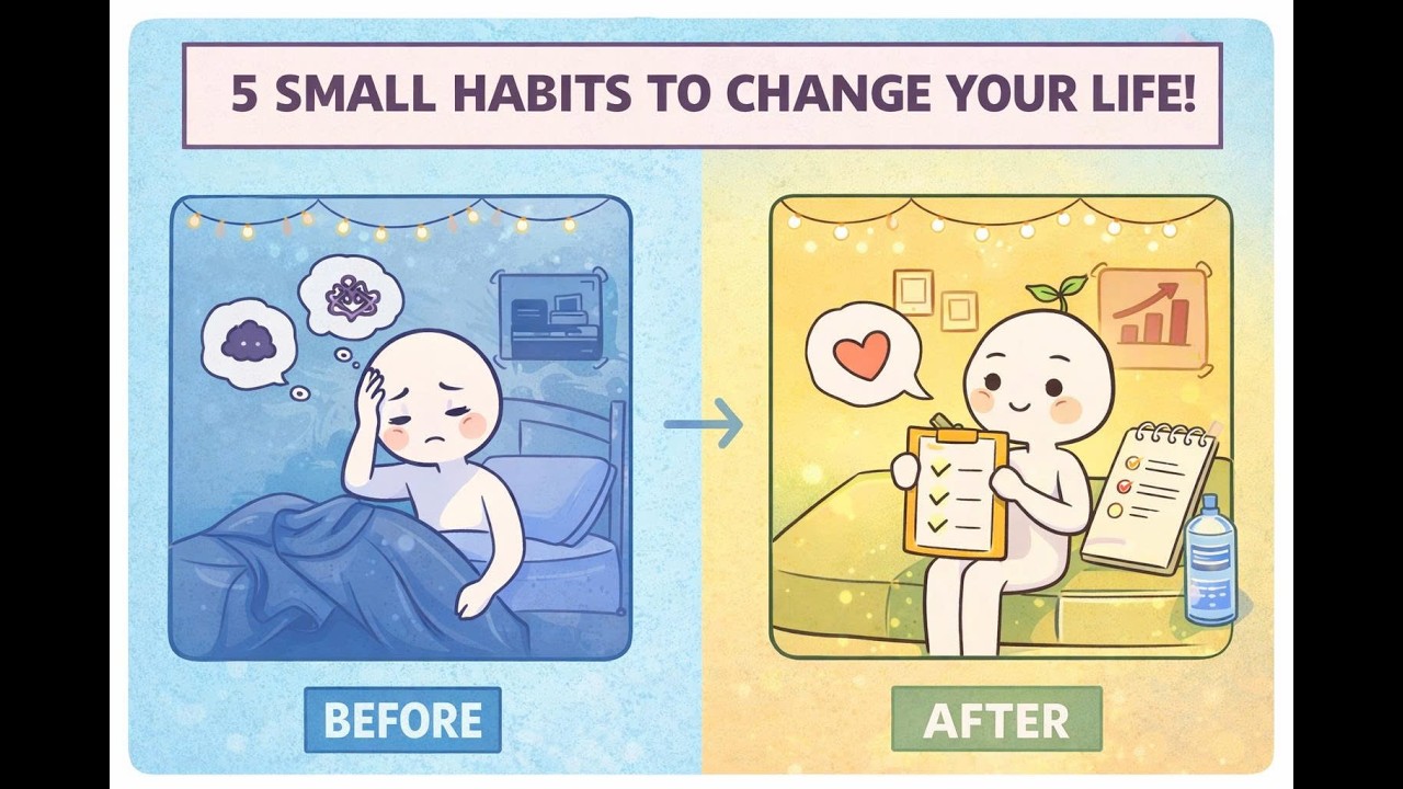 🎬 5 Tiny Habits That Quietly Reset Your Life