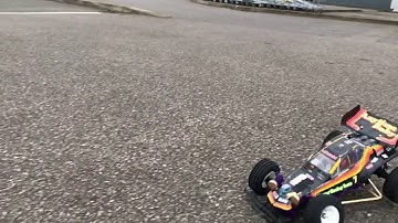 Tamiya Hornet Slow mo jump