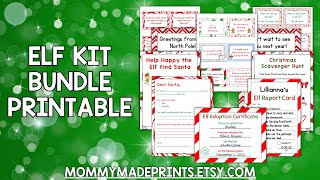 Elf Kit Bundle Printable