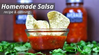In this video marc shows you how to make and can homemade salsa from
scratch! canning is of course a very popular way being economical with
your food by preserving it eat the coming year. ...