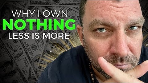 Why I Own Nothing: LESS IS MORE * Life in Thailand