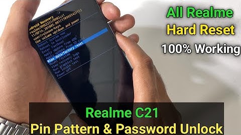 Realme C21 (RMX3201) Hard Reset | All Realme Pin / Pattern / Password Unlock | Reset