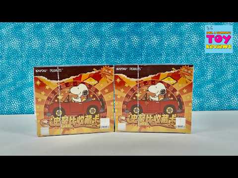 Peanuts Snoopy Comic Fun Kayou Collector Card Pack Opening
