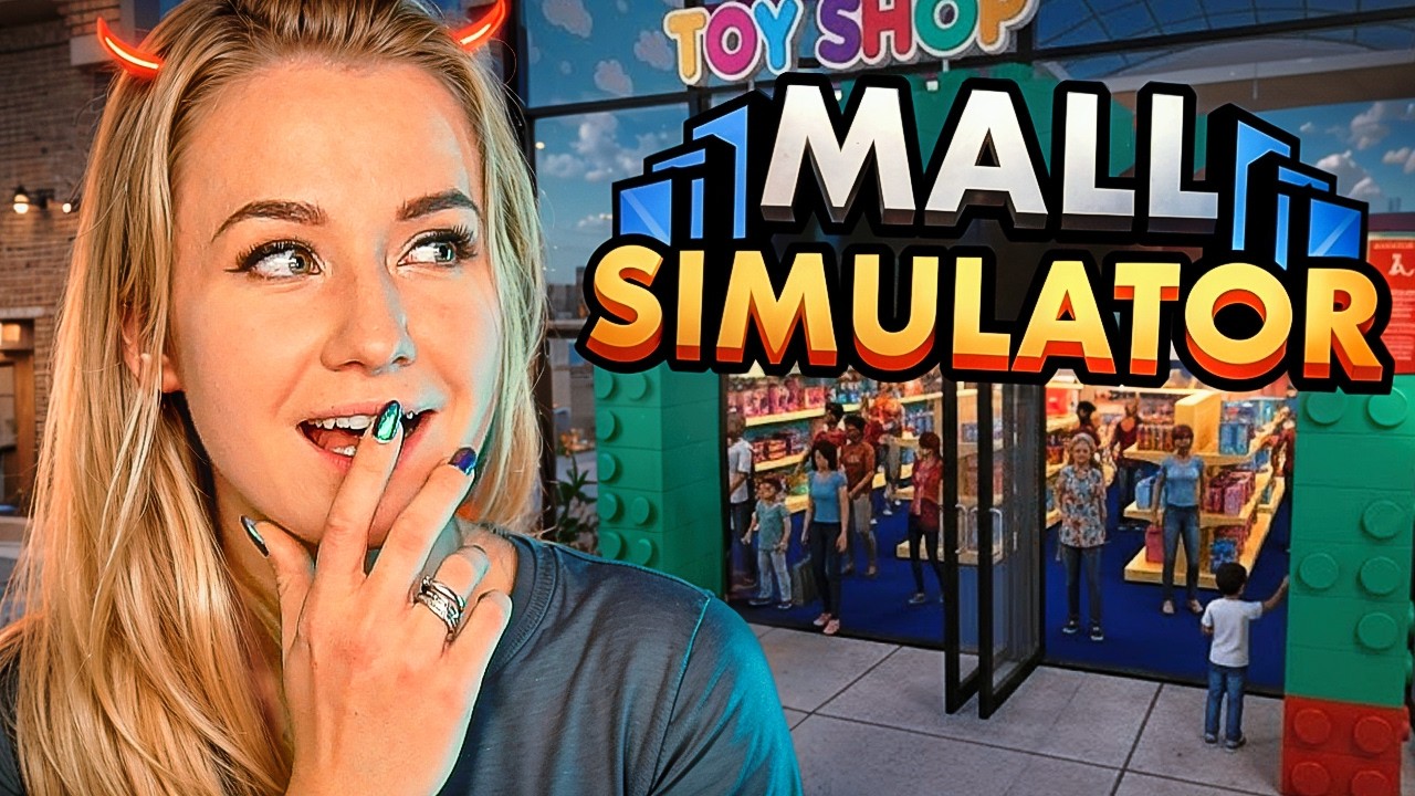 Открыла магазин игрушек в своем ТОРГОВОМ ЦЕНТРЕ 🐻 Mall Simulator