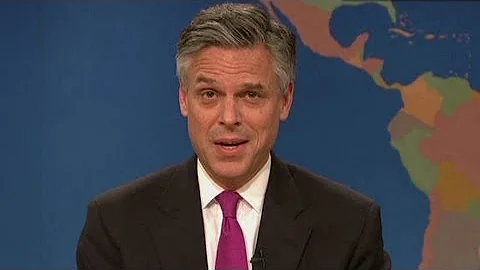 Huntsman spoofs himself on 'SNL'