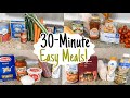 5 of THE BEST Easy 30-Minute Meals | Stuck On What To Make For Dinner? | Julia Pacheco