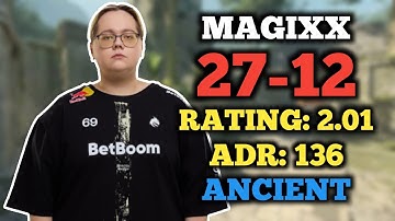 CS2 POV | MAGIXX (27-12) FACEIT RANKED (ANCIENT) | COM VOZ