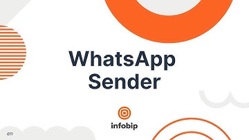 WhatsApp Sender  - Infobip Portal
