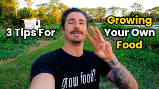 3 Tips For Growing Your Own Food