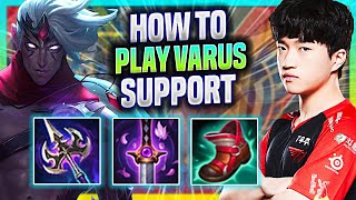 LEARN HOW TO PLAY VARUS SUPPORT LIKE A PRO! - T1 Keria Plays Varus Support vs Karma! | Season 2023 LEARN HOW TO PLAY VARUS SUPPORT LIKE A PRO! - T1 Keria Plays Varus Support vs Karma! | Season 2023