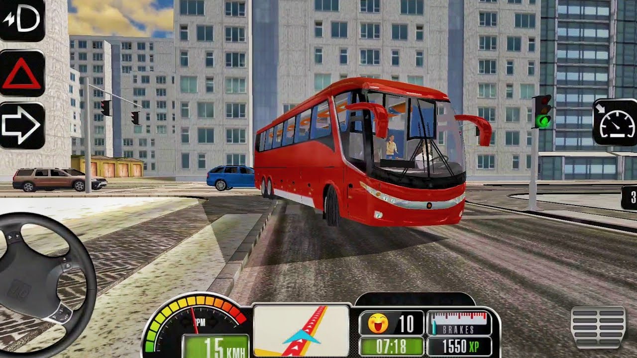 Marcopolo Multi-Axle Bus Driving in Moscow- Bus Simulator : Orginal