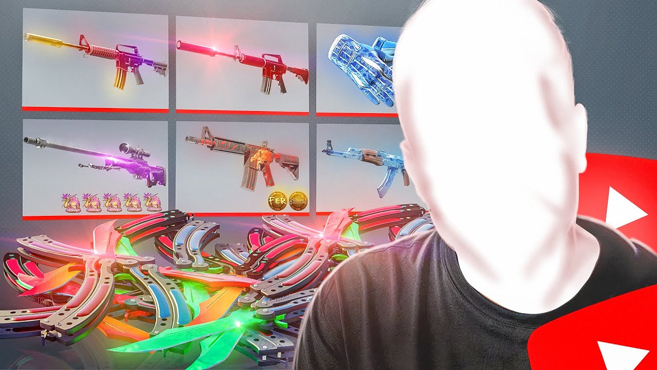 O YOUTUBER COM INVENTÁRIO MAIS CARO DO CS2