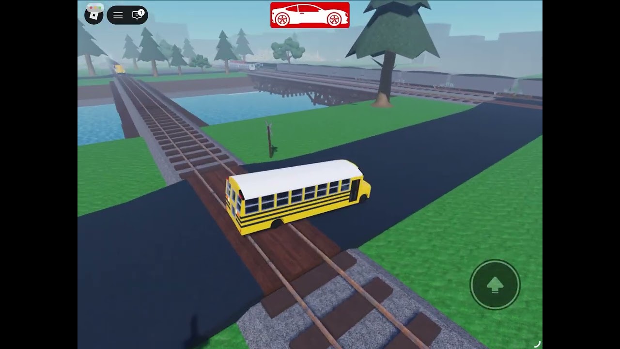 (HD) Playing Trains VS Cars Epic in Roblox #1