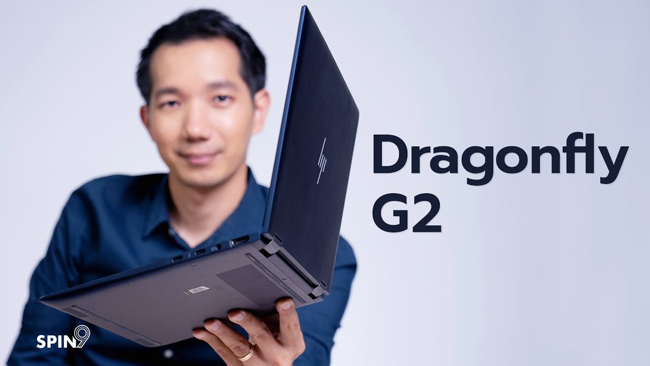 [spin9] รีวิว HP Elite Dragonfly G2 — บาง เบา กิโลเดียว พอร์ตครบ พกง่าย