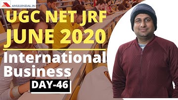 5 MCQs | Paper 2 | International Business | UGC NET JRF JUNE 2020 | Day 46 - by Shubham Sir