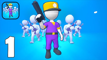 Army War Camp—Battle Game - Part 1 Levels 1-3 - Gameplay Walkthrough (iOS, Android)