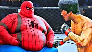 PS5 | Dragon Bruce Lee vs. Super Big Spider Man (EA Sports UFC 4)