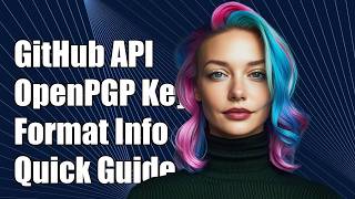 GitHub API OpenPGP key format Net Worth
