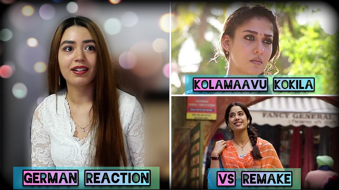 Kolamaavu Kokila Vs Remake Good Luck Jerry Trailer | German Reaction