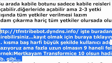 transformice kabile evinde bot açma