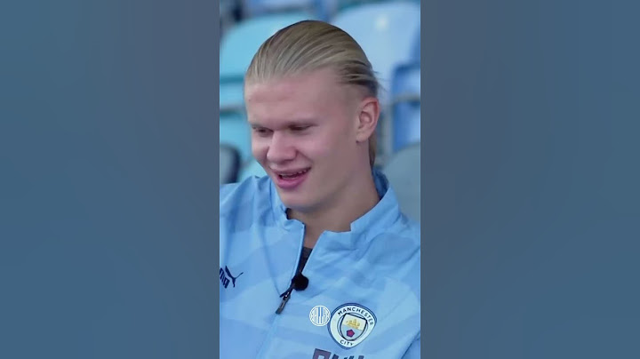 Proof that Erling Haaland is human 😅