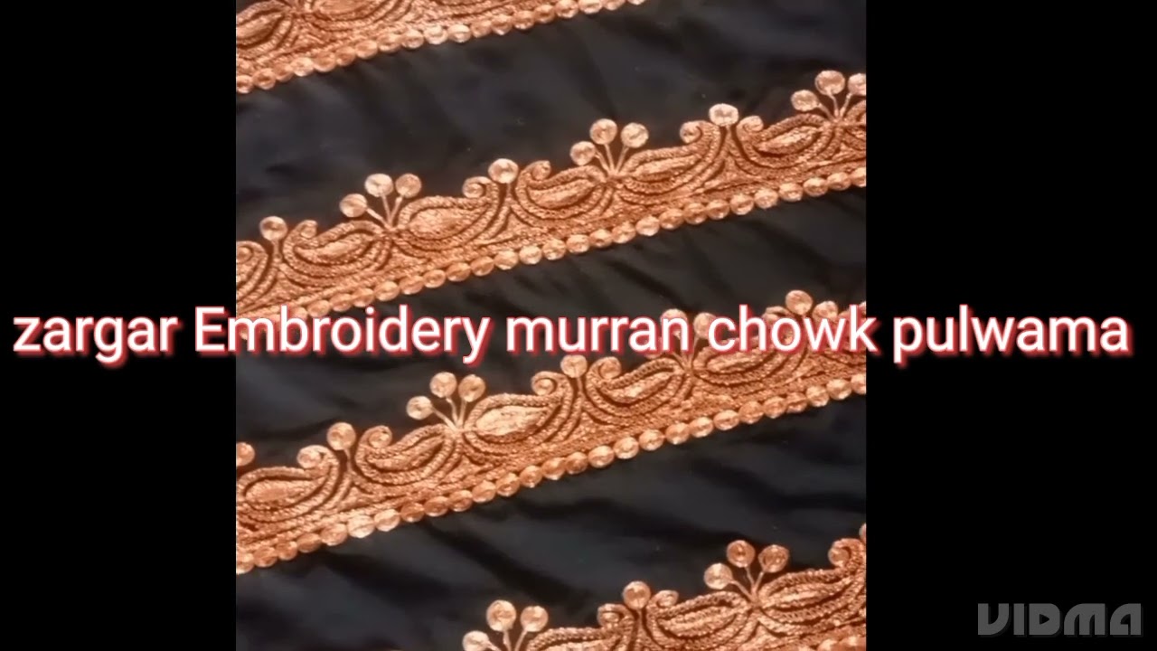 Machine Tilla In Makhmal Ferans