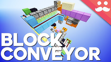 Minecraft: Mega Vertical Block Conveyor Belt! [Day 10]