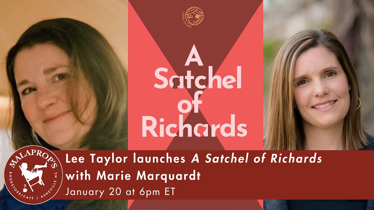 Lee Taylor launches A Satchel of Richards | Malaprop's Presents