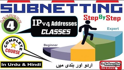 IP Addresses Classes | IP address classes range|Class A, B, C, D, E |Different classes of IP Address