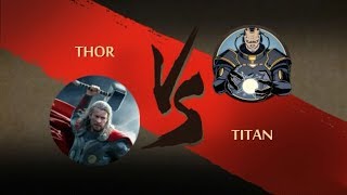 THOR vs TITAN..Final Fight...In SHADOW FIGHT 2 ..yy kaushik screenshot 4