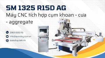 Máy CNC Lưỡi Cưa 1 Đầu Thay Dao Cụm Khoan Đa Chức Năng Hot Nhất 2025
