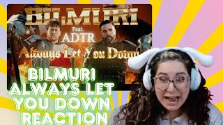 BILMURI - ALWAYS LET YOU DOWN (ft. A Day To Remember) [OFFICIAL MUSIC VIDEO] REACTION