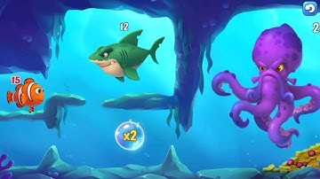 Fishdom Ads mani game Hungry fish 31.9 new update Trailer fishdom Video part 2