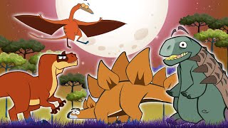 Cheerful Dinosaurs In The Dinosaur Family Forest | Cartoon For Kids | I'm A Dinosaur