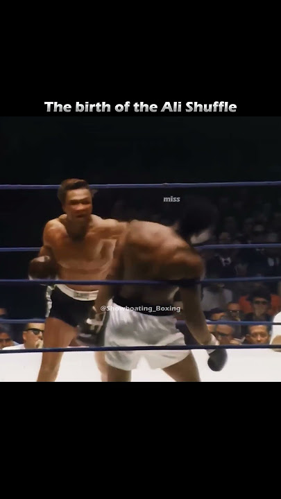 The birth of the 'Ali Shuffle' #boxing
