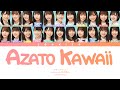 Hinatazaka46 (日向坂46) - Azato Kawaii (アザトカワイイ) (Kan/Rom/Eng Color Coded Lyrics)