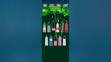 water sort puzzle -sort color puzzle game level 1599