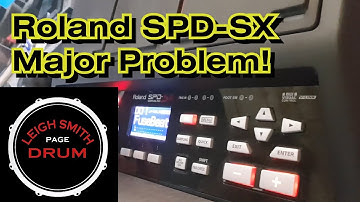 Roland SPD SX memory upgrade part 1